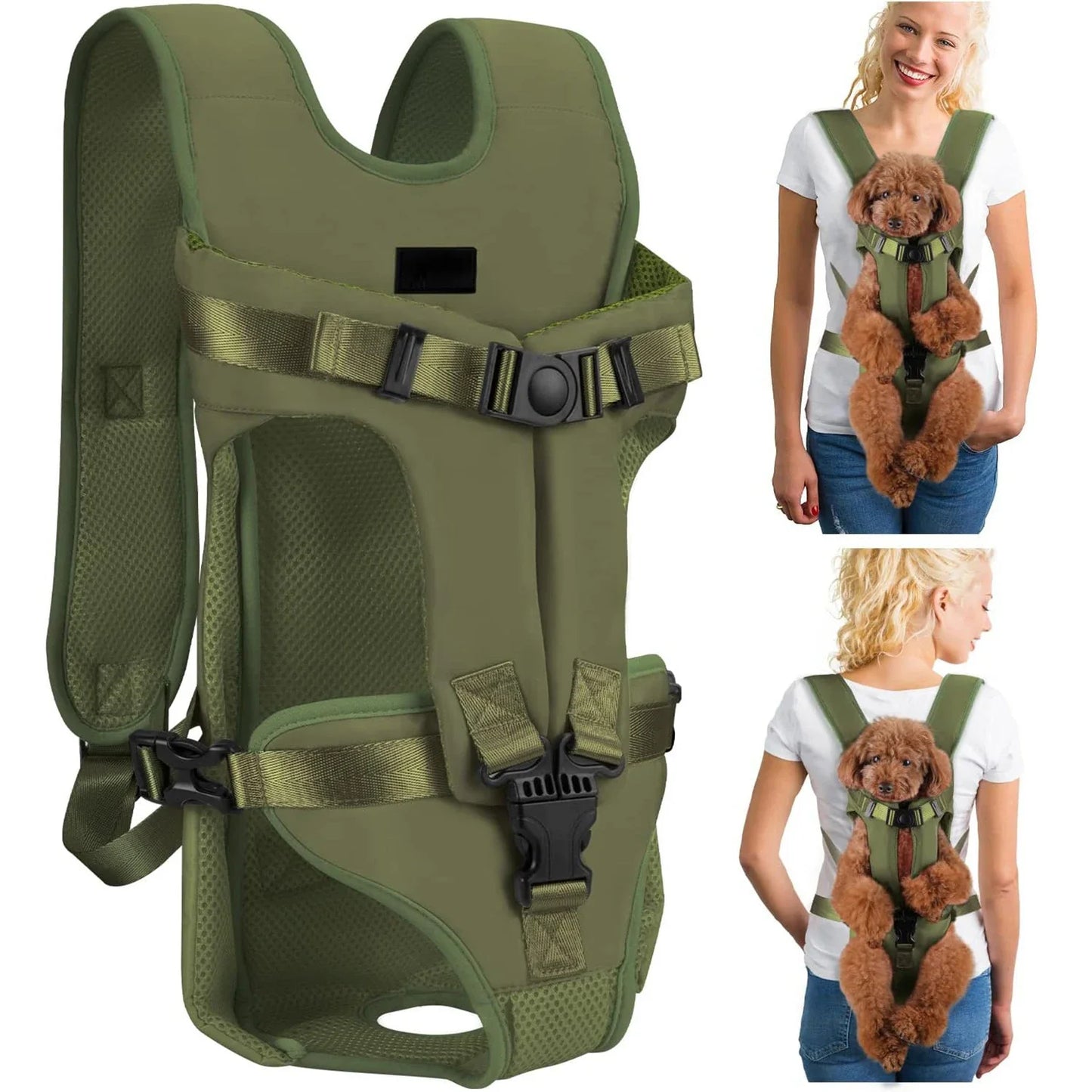 Sac à Dos pour Chien - PetCarrier™ - Vert